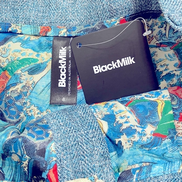 Blackmilk limited Tweed blue shorts nwt - Picture 13 of 13